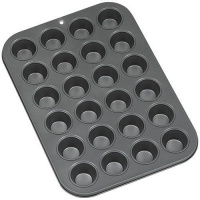 Baker's Secret 116424001 Basics Nonstick 24-Cup Mini Muffin Pan Baker's Secret 116424001 Basics Nonstick 24-Cup Mini Muffin Pan