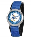 Help your kids stay on time with this fun Time Teacher watch from Disney. Featuring iconic character Donald Duck, the hour and minute hands are clearly labeled for easy reading.