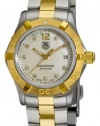 TAG Heuer Women's WAF1425.BB0825 Aquaracer 28mm Two-Tone Diamond Dial Watch