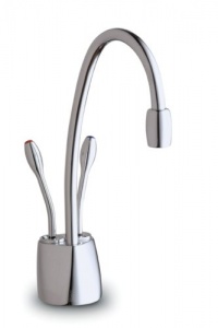 InSinkErator F-HC1100C Indulge Contemporary Hot and Cold Water Dispenser, Chrome InSinkErator F-HC1100C Indulge Contemporary Hot and Cold Water Dispenser, Chrome