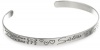 Sterling Silver Sisters, Make Life Better, Forever Friends Cuff Bracelet