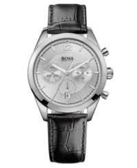 A handsome casual watch design, deliberately crafted by Hugo Boss. A handsome casual watch design, deliberately crafted by Hugo Boss.