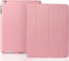 INVELLOP PINK Leatherette Smart Cover Full case for iPad 2 / iPad 3 / The New iPad (Built-in magnet for sleep/wake feature)