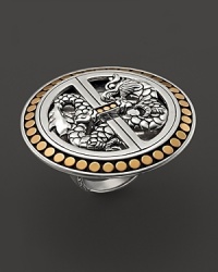 John Hardy Naga 18K Gold and Sterling Silver Ring John Hardy Naga 18K Gold and Sterling Silver Ring