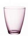 Bormioli Rocco Zeno Rocks Glass, Lilac, Set of 12
