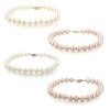 14k Gold 6.5-7mm Freshwater Cultured AA Quality Pearl Bracelet