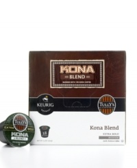 Escape to the island whenever you want. This medium-bodied Kona blend has an incredible smoothness and distinct floral aroma that whisk you away on an island getaway at first sip. Escape to the island whenever you want. This medium-bodied Kona blend has an incredible smoothness and distinct floral aroma that whisk you away on an island getaway at first sip.