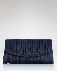 From dusk til dawn, this leather clutch from Elie Tahari is the ultimate dress upper. Super soft and sized for the essentials, it looks effortless under your arm. From dusk til dawn, this leather clutch from Elie Tahari is the ultimate dress upper. Super soft and sized for the essentials, it looks effortless under your arm.
