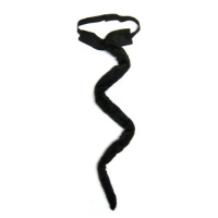 SeasonsTrading Long Black Plush Cat Tail Costume Accessory ~ Halloween Party (STC12003T) SeasonsTrading Long Black Plush Cat Tail Costume Accessory ~ Halloween Party (STC12003T)