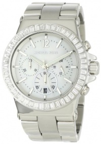 Michael Kors Women's MK5411 Dylan Glitz Chronograph White MOP Dial Watch Michael Kors Women's MK5411 Dylan Glitz Chronograph White MOP Dial Watch