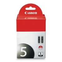 Canon PGI-5 BK 0628B009 2-Pack Pigment Black Ink Tanks Canon PGI-5 BK 0628B009 2-Pack Pigment Black Ink Tanks