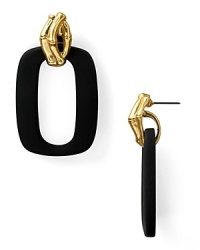 Statement earrings are a strong trend this season. This gold-tone pair from T Tahari captures the look with a bold, geometric design. Statement earrings are a strong trend this season. This gold-tone pair from T Tahari captures the look with a bold, geometric design.