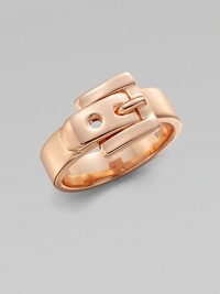 A charming style with belt buckle detail. BrassWidth, about ¼Imported A charming style with belt buckle detail. BrassWidth, about ¼Imported