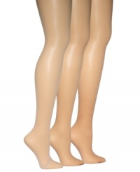 Give your legs their most elegant appearance - no matter the shoes you choose - with these toeless pantyhose. The Nudes by Donna Karan. Give your legs their most elegant appearance - no matter the shoes you choose - with these toeless pantyhose. The Nudes by Donna Karan.