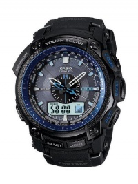 Casio Protrek Quartz Black Dial Atomic/ Solar Men's Watch - PRW5000Y-1 Casio Protrek Quartz Black Dial Atomic/ Solar Men's Watch - PRW5000Y-1