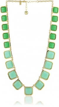 Kate Spade New York Frame Of Mind Seafoam With Emerald Graduated Necklace Kate Spade New York Frame Of Mind Seafoam With Emerald Graduated Necklace