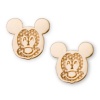 14Kt Gold Disney Baby Mickey Mouse Stud Earrings