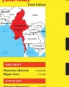 Myanmar Travel Map Third Edition (Periplus Travel Maps)