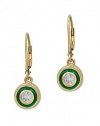 Effy Jewlery 14K Yellow Gold Diamond Earrings, .24 TCW