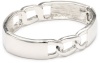 Anne Klein Silver-Tone Chain Link Stretch Bracelet