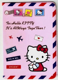 Hello Kitty Airmail Sanrio Passport Cover Hello Kitty Airmail Sanrio Passport Cover