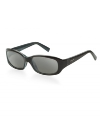 Maui Jim Sunglasses feature PolarizedPlus 2 technology, which wipes out glare and stokes the color with a patented multi-layer design. The lenses feature three rare earth elements, which maximize the transmission of the colors your eyes see naturally. The result is visual acuity, contrast, and color that is unrivaled. Maui Jim Sunglasses feature PolarizedPlus 2 technology, which wipes out glare and stokes the color with a patented multi-layer design. The lenses feature three rare earth elements, which maximize the transmission of the colors your eyes see naturally. The result is visual acuity, contrast, and color that is unrivaled.