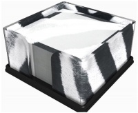 Got Yo Gifts Zebra Print Note Holder Got Yo Gifts Zebra Print Note Holder