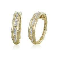 Effy Jewelry Effy® 14K Yellow Gold Diamond Earrings .15 Tcw.