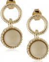 Rachel Leigh Primrose Ivory Stone Drop Earrings