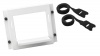 Leviton 47612-UBK Universal Shelf Bracket used with Structured Media Center, White