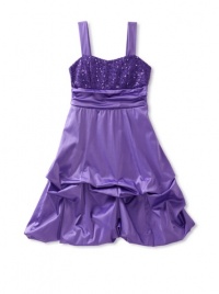 Ruby Rox Kids Girls 7-16 Sequin Top Pick Up Dress, Grape, 12 Ruby Rox Kids Girls 7-16 Sequin Top Pick Up Dress, Grape, 12