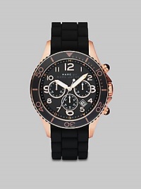 Marc by Marc Jacobs Rose Gold Oversized Rock Mens Chronograph Watch MBM5501 Marc by Marc Jacobs Rose Gold Oversized Rock Mens Chronograph Watch MBM5501
