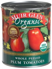 Muir Glen Organic Whole Peeled Plum Tomato, 28-Ounce Cans (Pack of 12) Muir Glen Organic Whole Peeled Plum Tomato, 28-Ounce Cans (Pack of 12)