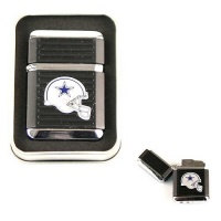 Dallas Cowboys NFL Butane Lighter with Tin Box Dallas Cowboys NFL Butane Lighter with Tin Box