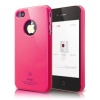 elago S4 Slim Fit Case for AT&T and Verizon iPhone 4 with Logo Protection Film (Hot Pink)