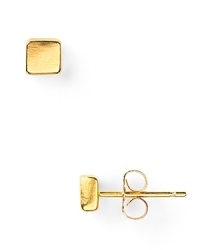 Dogeared's gilded earrings flaunt geometric flair and refined shine. From day to night, the four-sided studs structure your most feminine looks with modern edge. Dogeared's gilded earrings flaunt geometric flair and refined shine. From day to night, the four-sided studs structure your most feminine looks with modern edge.