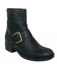 With their round-toe silhouette, flexible sole and low, wearable heel, Clarks' Derby Charlie ankle boots emphasize the brand's focus on comfort. Crafted in leather, they feature adjustable buckle hardware and a zipper closure on the side. With their round-toe silhouette, flexible sole and low, wearable heel, Clarks' Derby Charlie ankle boots emphasize the brand's focus on comfort. Crafted in leather, they feature adjustable buckle hardware and a zipper closure on the side.