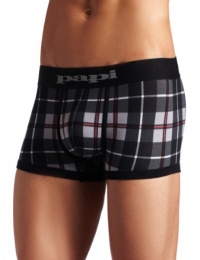 Papi Men's Scotties Plaid Brazilian Brief, Med Grey, Medium Papi Men's Scotties Plaid Brazilian Brief, Med Grey, Medium