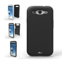 Acase ACS-01PCSLSGS3BK-AS Superleggera PRO Hybrid Case for Samsung Galaxy S III - 1 Pack - Retail Packaging - Black Acase ACS-01PCSLSGS3BK-AS Superleggera PRO Hybrid Case for Samsung Galaxy S III - 1 Pack - Retail Packaging - Black