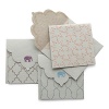 Handprinted note cards with stitching detail from JR by John Robshaw.