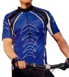 Men's Sublimated Print Race Cut Short-Sleeve Biking Cycling Jersey