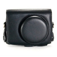 COSMOS Black Leather Case Cover Bag For Olympus XZ1 XZ-1 Camera + Cosmos cable tie COSMOS Black Leather Case Cover Bag For Olympus XZ1 XZ-1 Camera + Cosmos cable tie
