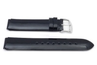 16mm by 18mm Black PHILIP STEIN STYLE PATENT GENUINE LEATHER BANDS 16mm by 18mm Black PHILIP STEIN STYLE PATENT GENUINE LEATHER BANDS