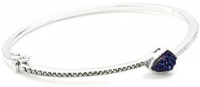 Judith Jack Color Cascade Sterling Silver, Marcasite and Blue Spinel Bangle Bracelet Judith Jack Color Cascade Sterling Silver, Marcasite and Blue Spinel Bangle Bracelet
