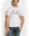 Armani Exchange Mens Straight Up A|X Tee