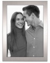 Malden Matte Silver Essential Fashion Metal Frame, 5 by 7-Inch