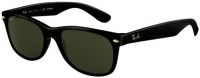 Ray-ban New Wayfarer Sunglasses RB2132 901/58 Black Polarized Size 55mm Ray-ban New Wayfarer Sunglasses RB2132 901/58 Black Polarized Size 55mm
