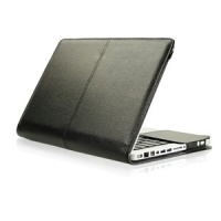 TopCase Leather Skin Case Cover with TopCase Mouse Pad for Apple 13-Inch/13.3-Inch Macbook Pro - Black TopCase Leather Skin Case Cover with TopCase Mouse Pad for Apple 13-Inch/13.3-Inch Macbook Pro - Black