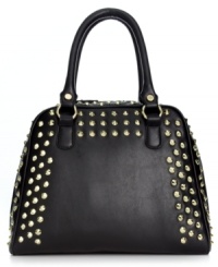 Give your uptown look an edgy upgrade with this rocker-chic design from Steve Madden. Spacious, pocket-lined and poised to take you from deskside to dinner date in a snap. Give your uptown look an edgy upgrade with this rocker-chic design from Steve Madden. Spacious, pocket-lined and poised to take you from deskside to dinner date in a snap.