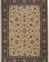 Karastan Original Collection Indo-Kirman Ivory (#706) 5'9 X 9'